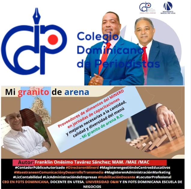 Colegio Dominicano de Periodistas:  Reinventarse urgentemente y luchas que laceran e impedimentos a José Beato.MI GRANITO DE ARENA R.D.