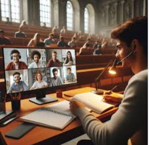 La docencia virtual sincrónica y las estrategias para lograr la presencia activa del alumno.Mi granito de arena R.D.