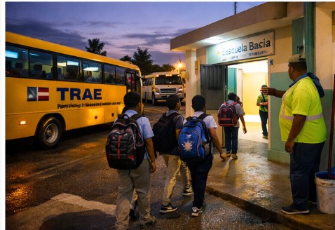 Abrir escuelas desde las 6:30 a.m., una decisión que expone más riesgos que soluciones.Mi granito de arena R.D., Postcast cidocture